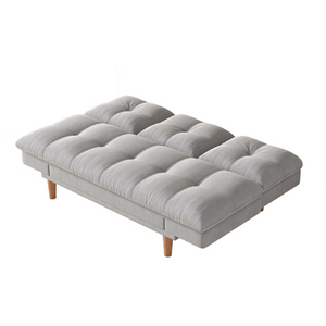 Canapé convertible modulable gris clair Kalmar fond blanc  