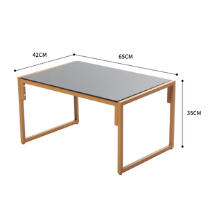 Table Rabat effet bois Concept-Usine - dimensions