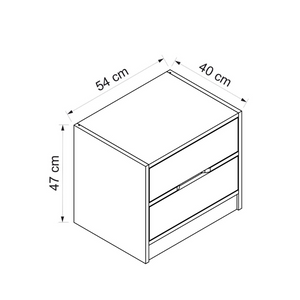 dimensions molde bois et blanc gris et bois